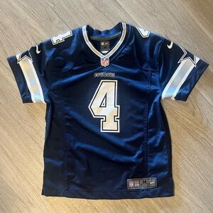 Youth Medium Dallas Cowboys Jersey- Dak Prescott #4